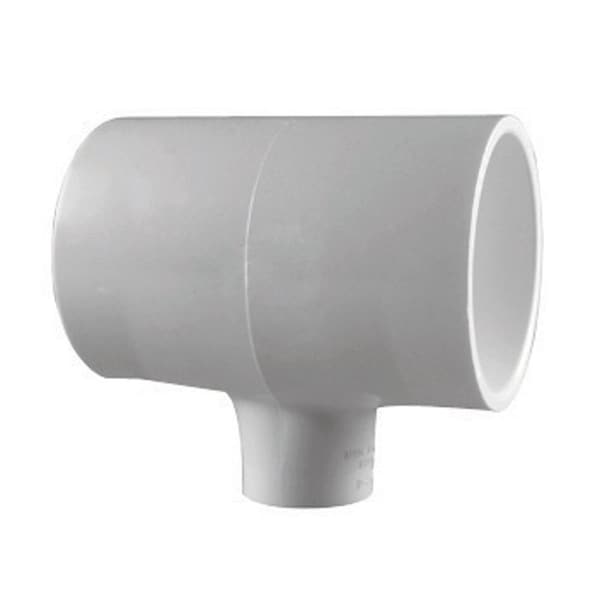 Charlotte Pipe And Foundry Charlotte Pipe Schedule 40 3/4 in. Slip X 1-1/4 in. D Slip PVC Reducing Tee 1 pk PVC 02400 5350 - main